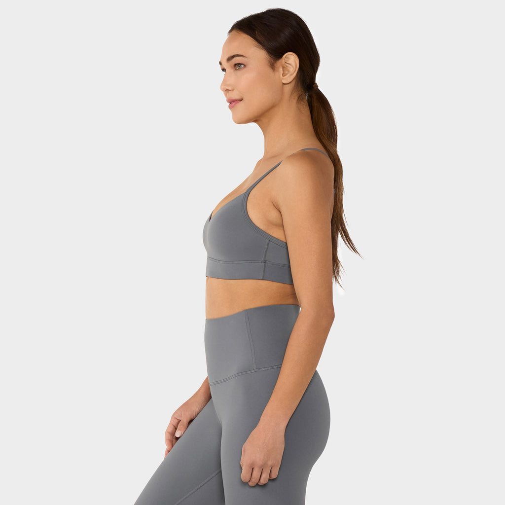 TaviSculpt® Uplift Bra in Shadow – on model, back view