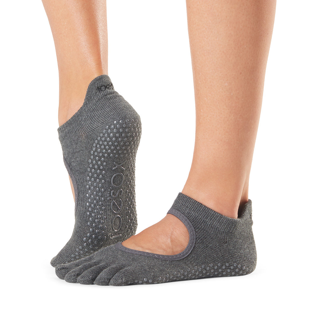 ToeSox Full Toe Bellarina Grip Socks