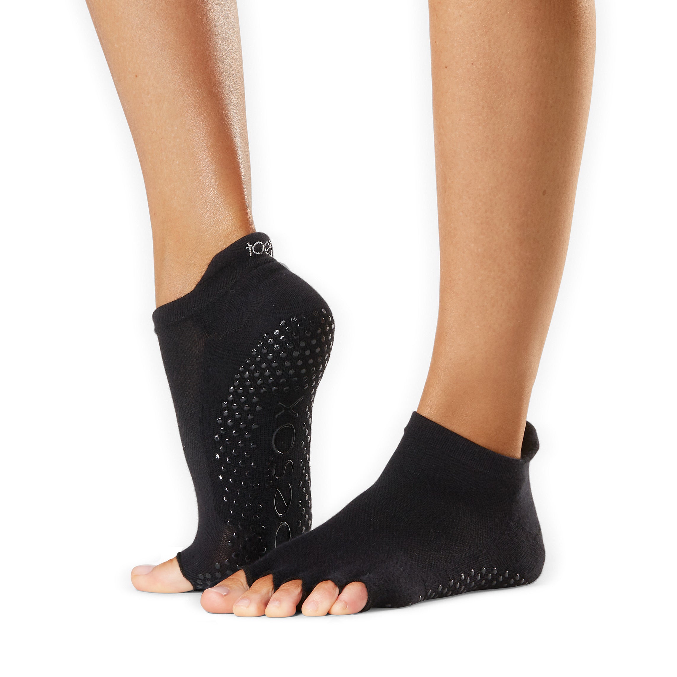 ToeSox Half Toe Low Rise Tec Grip Socks