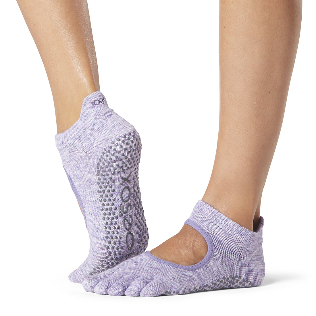 ToeSox Full Toe Bellarina Grip Socks