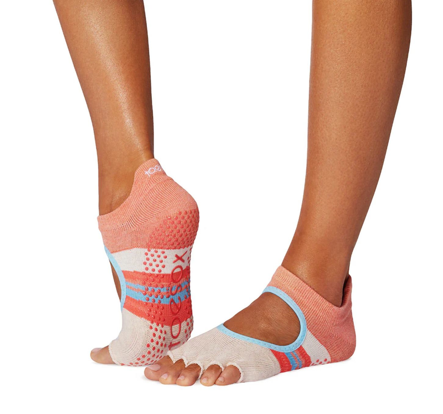 ToeSox Half Toe Bellarina Grip Socks