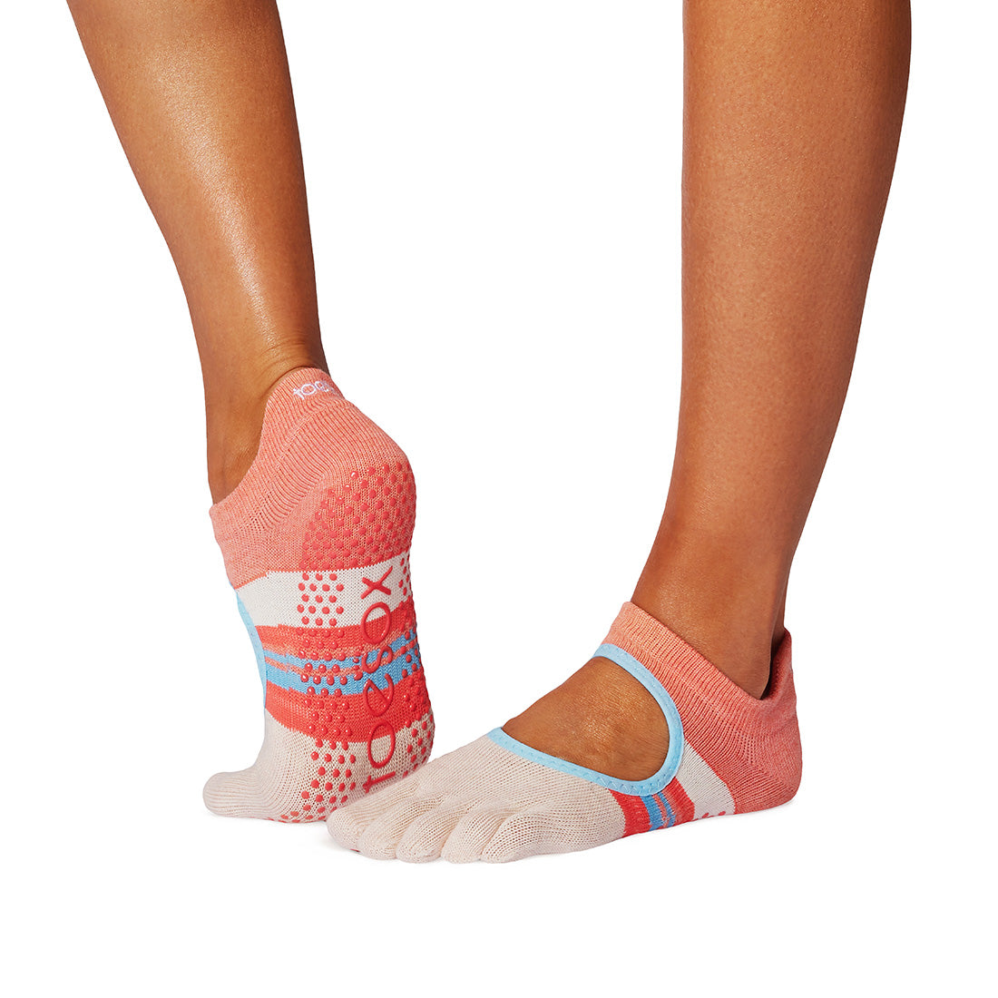 ToeSox Full Toe Bellarina Grip Socks