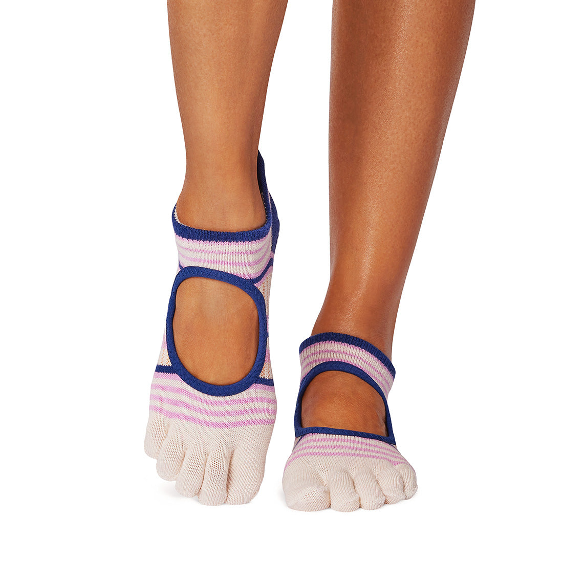 ToeSox Full Toe Bellarina Grip Socks