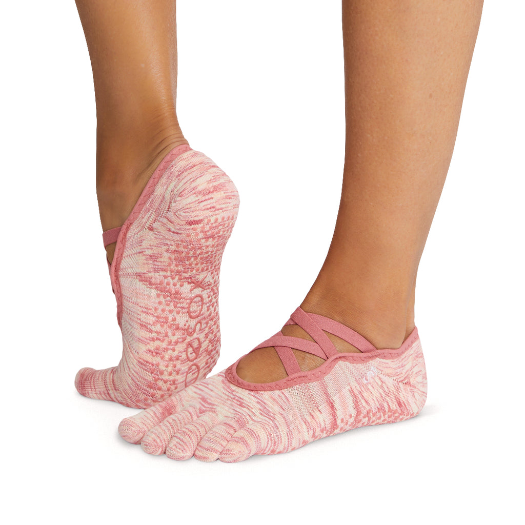 ToeSox Full Toe Elle Grip Socks