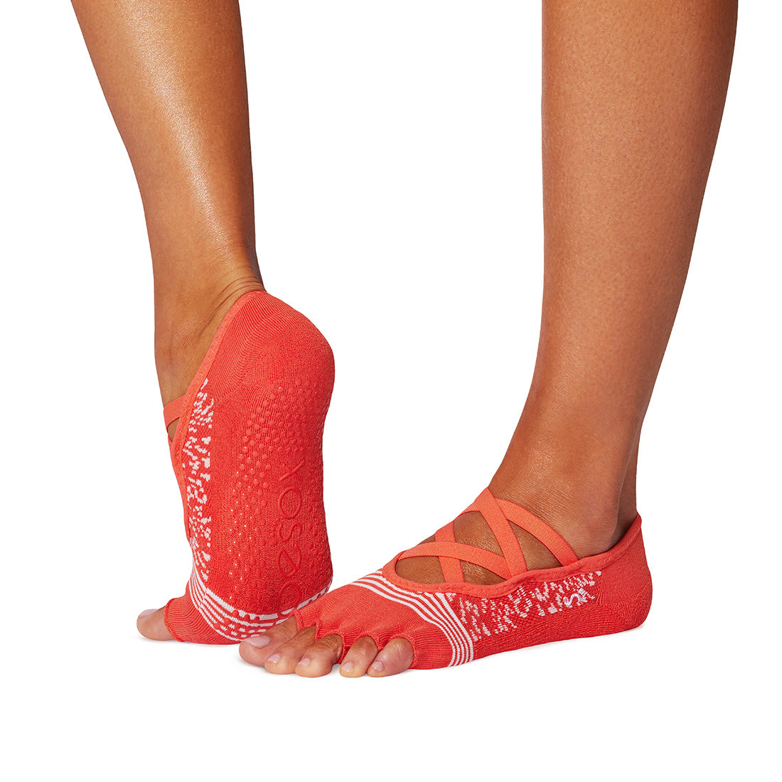 ToeSox Half Toe Elle Tec Grip Socks