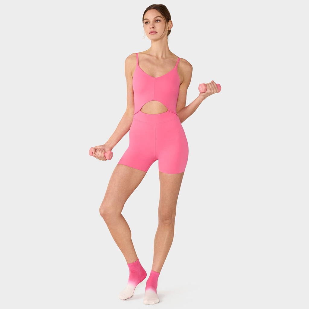 Alignment Bodysuit Sunset Pink