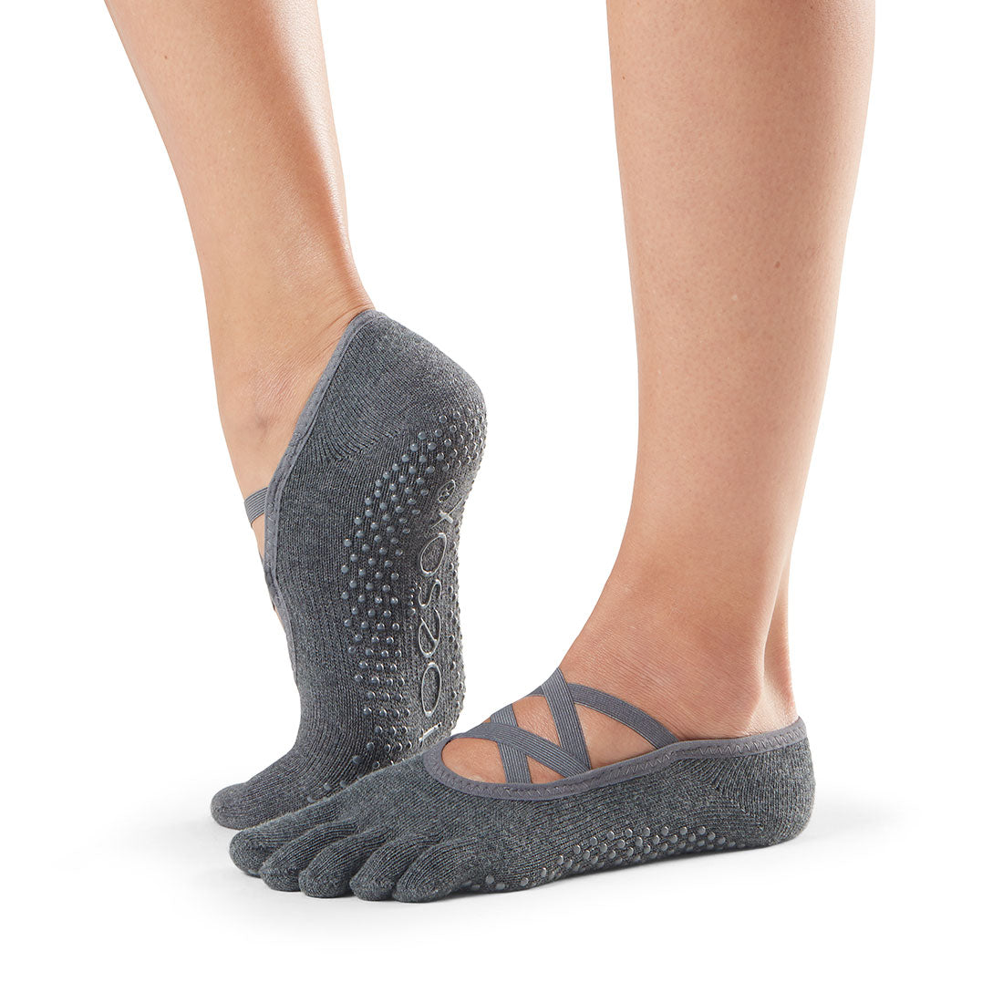 ToeSox Full Toe Elle Grip Socks