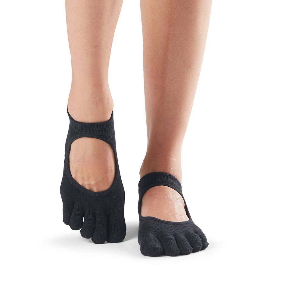 „ToeSox“ pilno piršto „Bellarina“ kojinės su rankena