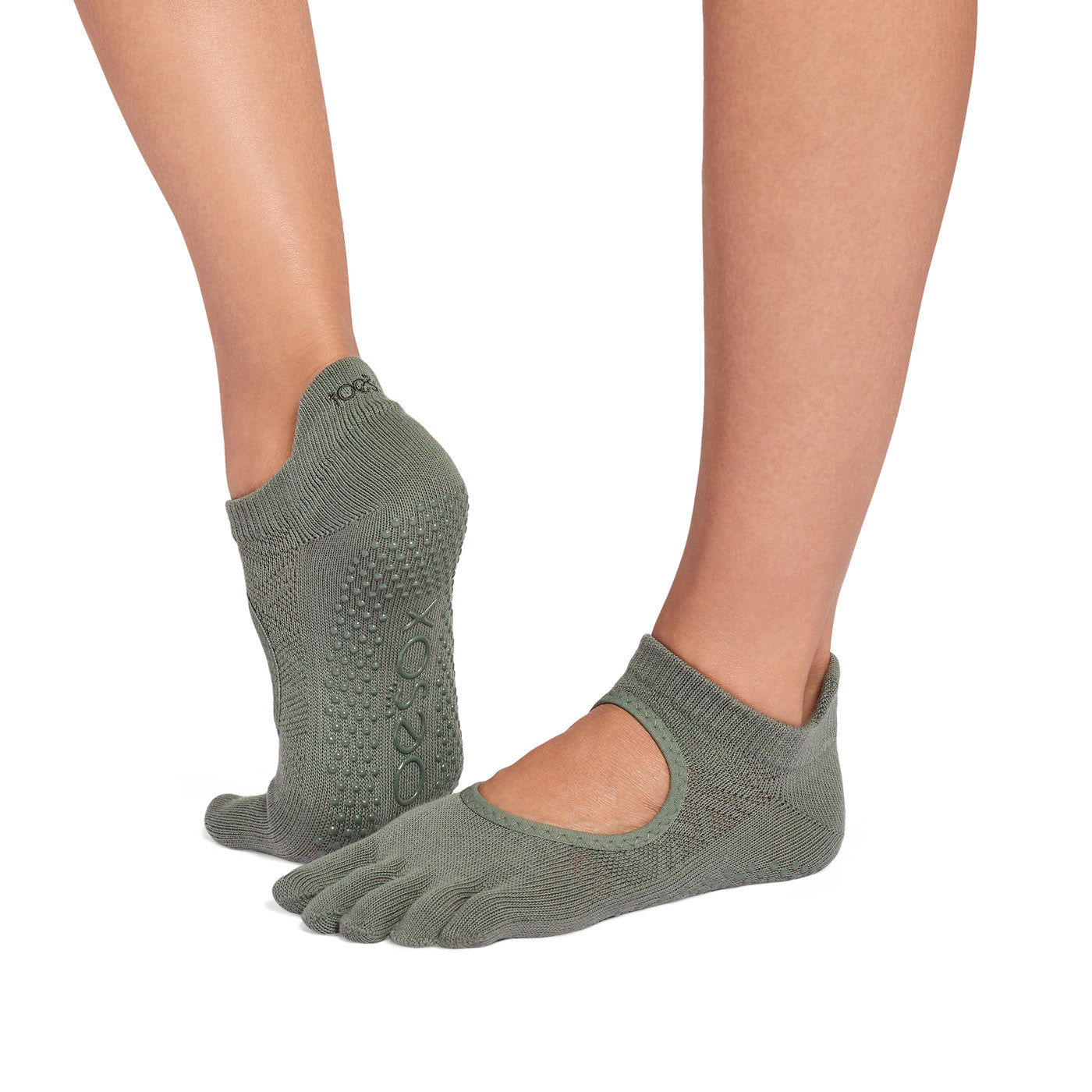 ToeSox Full Toe Bellarina Grip Socks