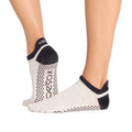 ToeSox Full Toe Low Rise Grip Socks Print