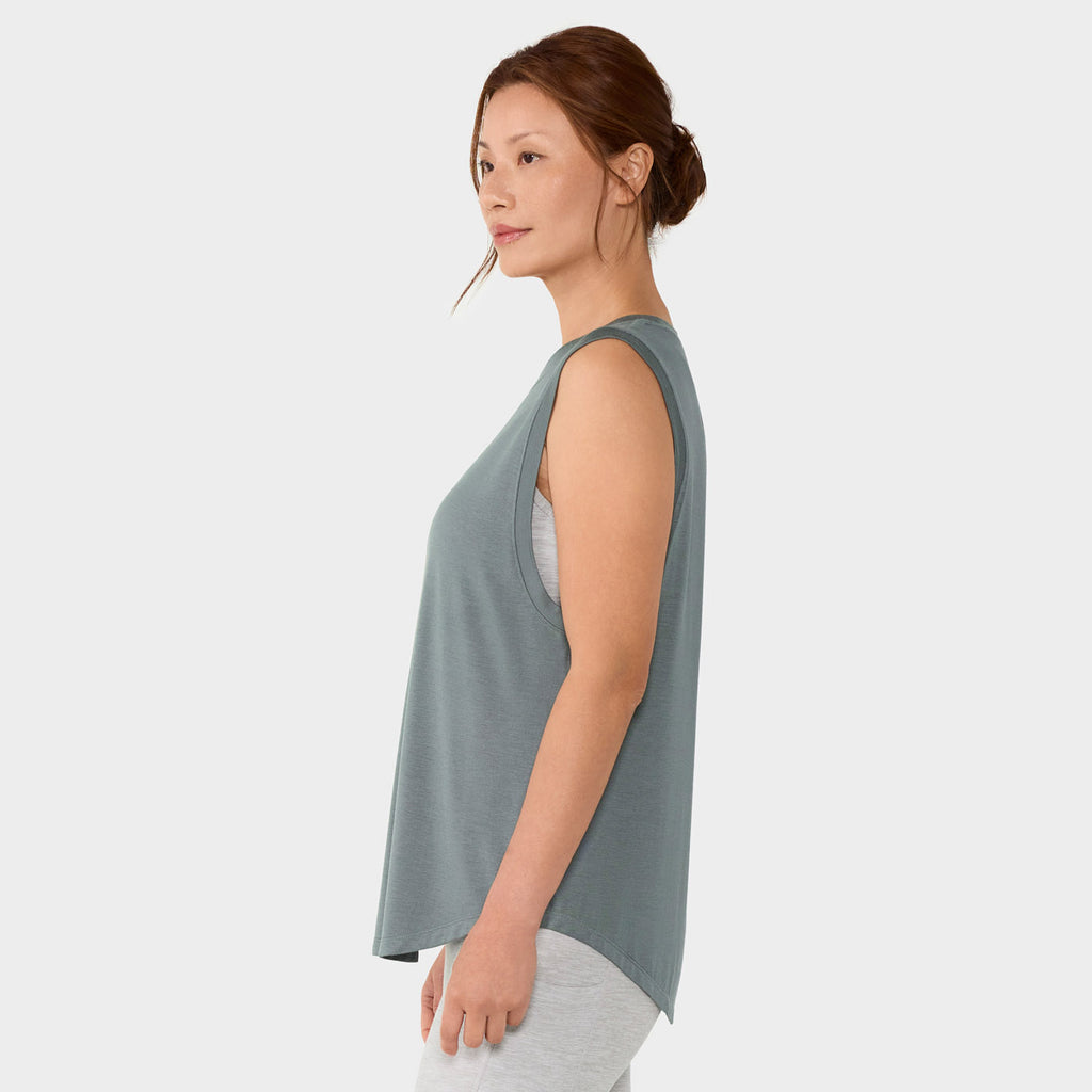 High Neck Muscle Tank Balsam