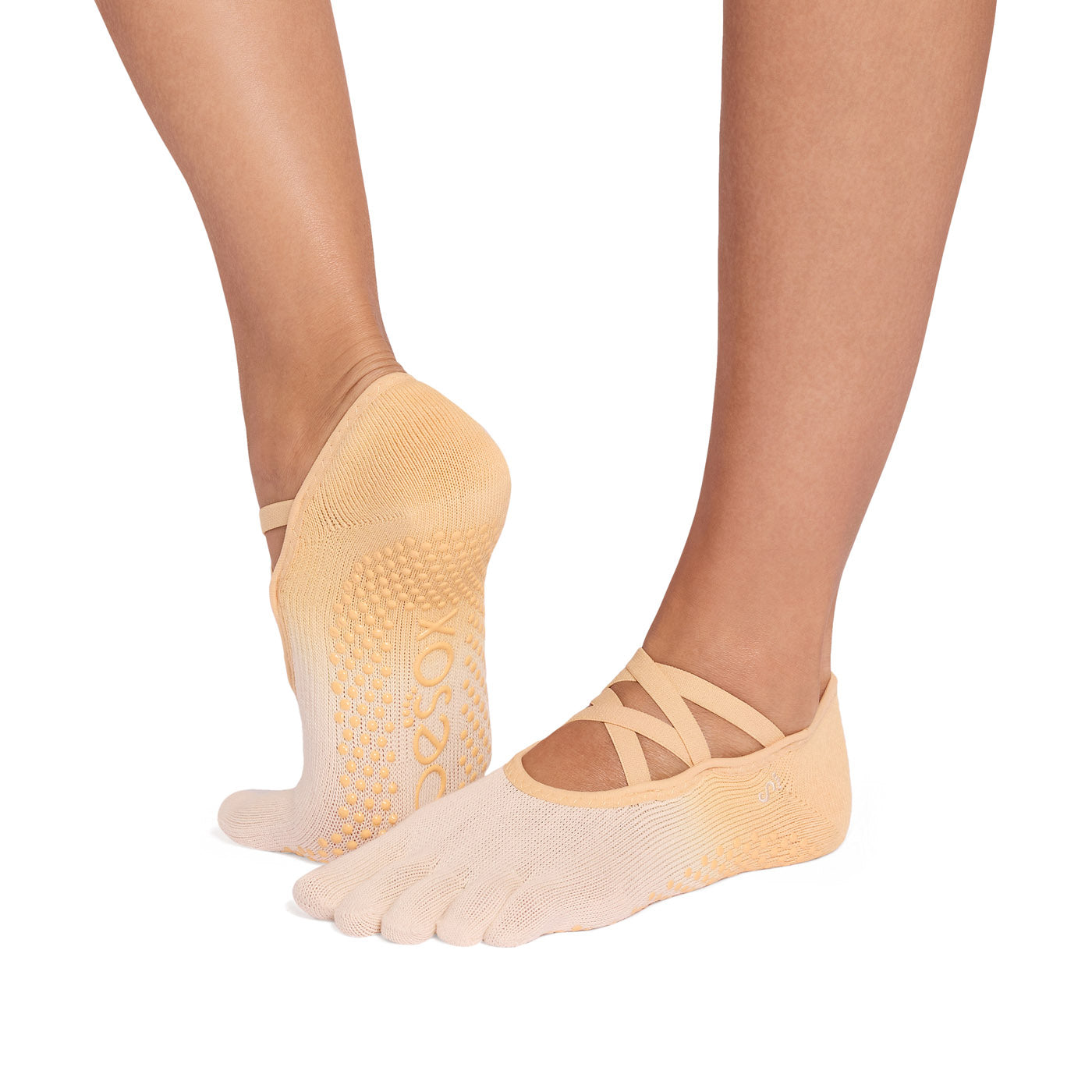 ToeSox Full Toe Elle Grip Socks