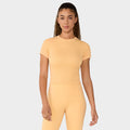 Seamless Rib Tee Sunrise