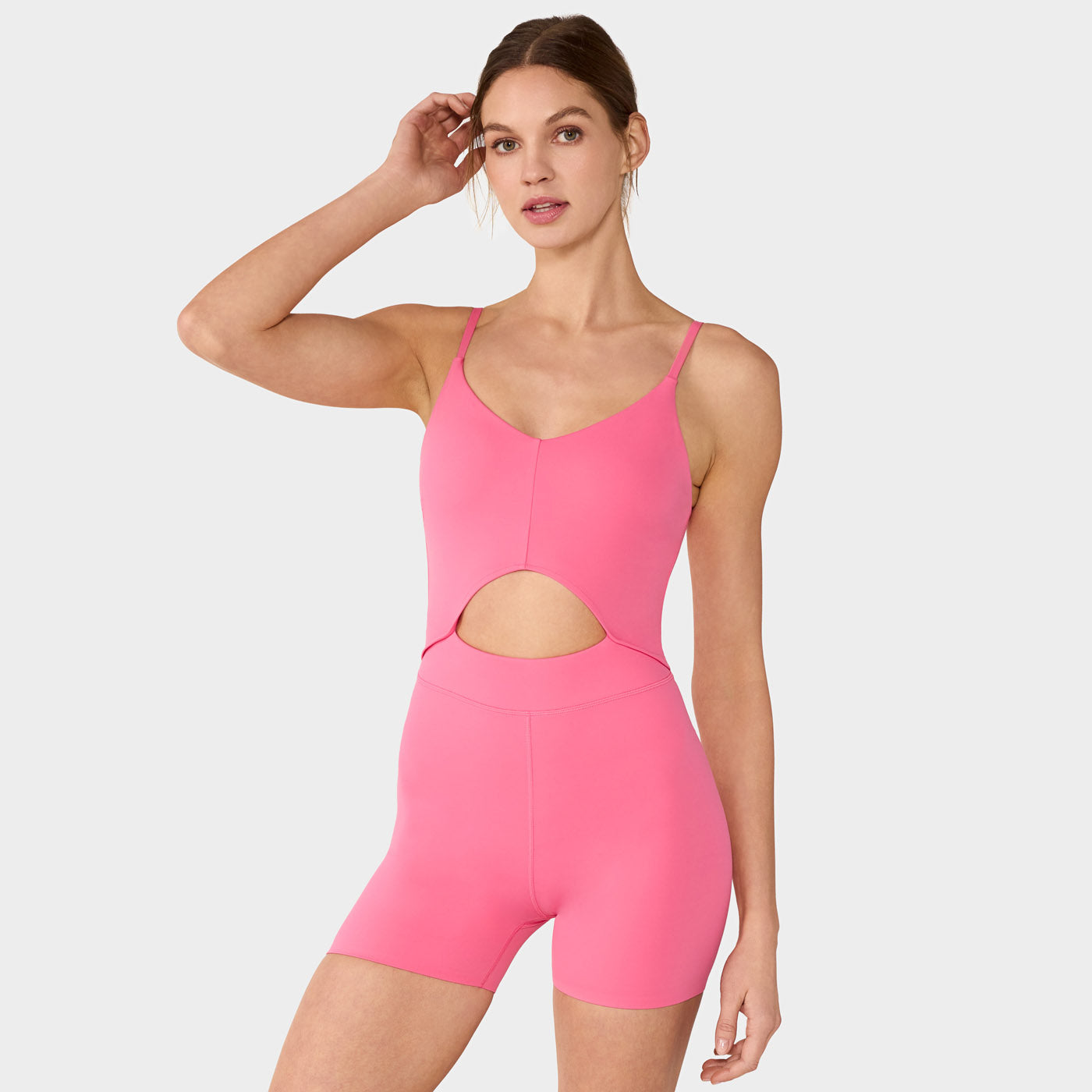 Alignment Bodysuit Sunset Pink