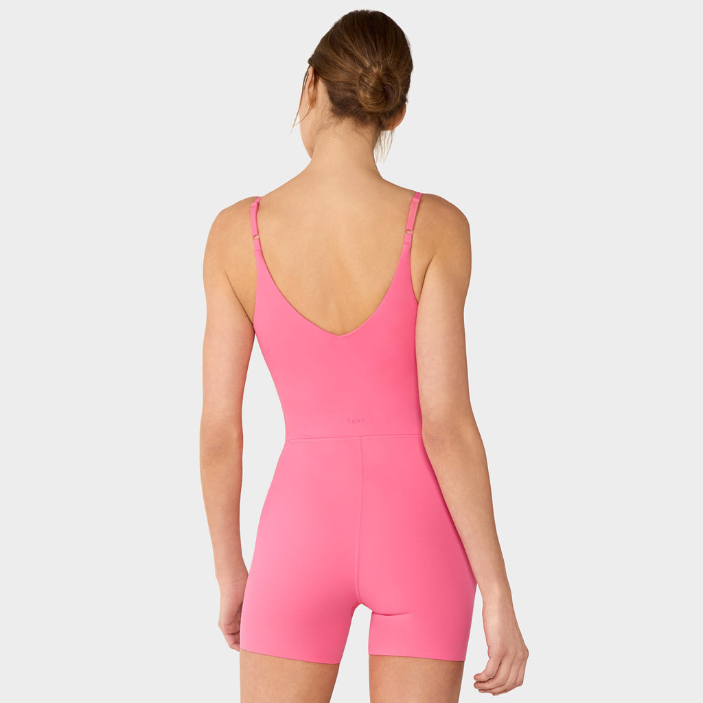 Alignment Bodysuit Sunset Pink